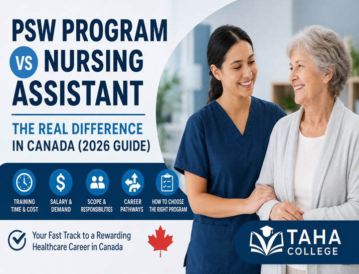 Difference between a PSW Program and Nursing Assistant in Canada